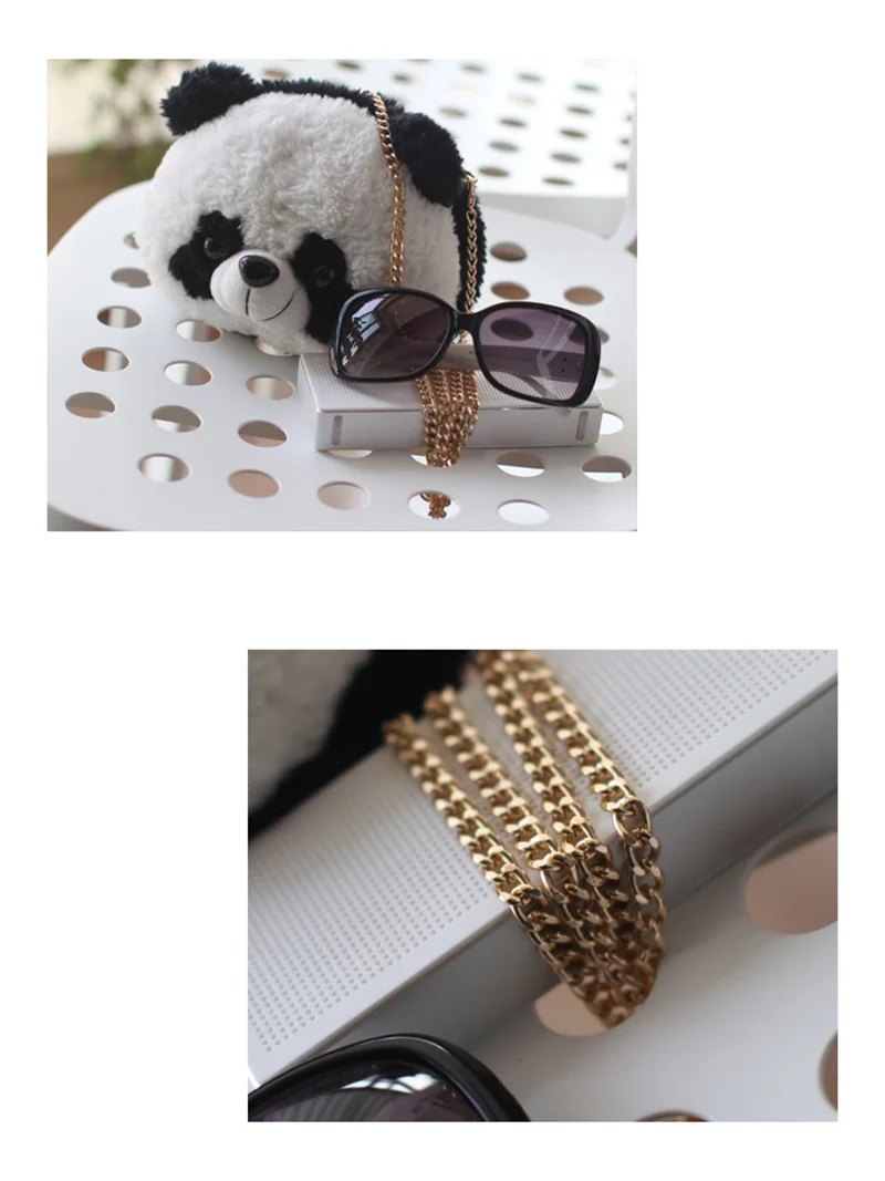 Детские плюшевые рюкзаки с милыми животными пандами женская сумка через плечо