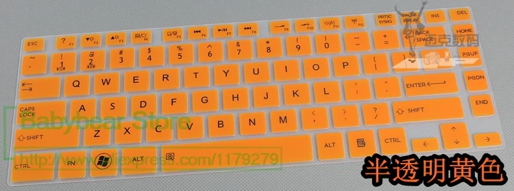 Силиконовая Защитная пленка для клавиатуры Toshiba C40D L40 A S40D S40T M40 A|silicone keyboard