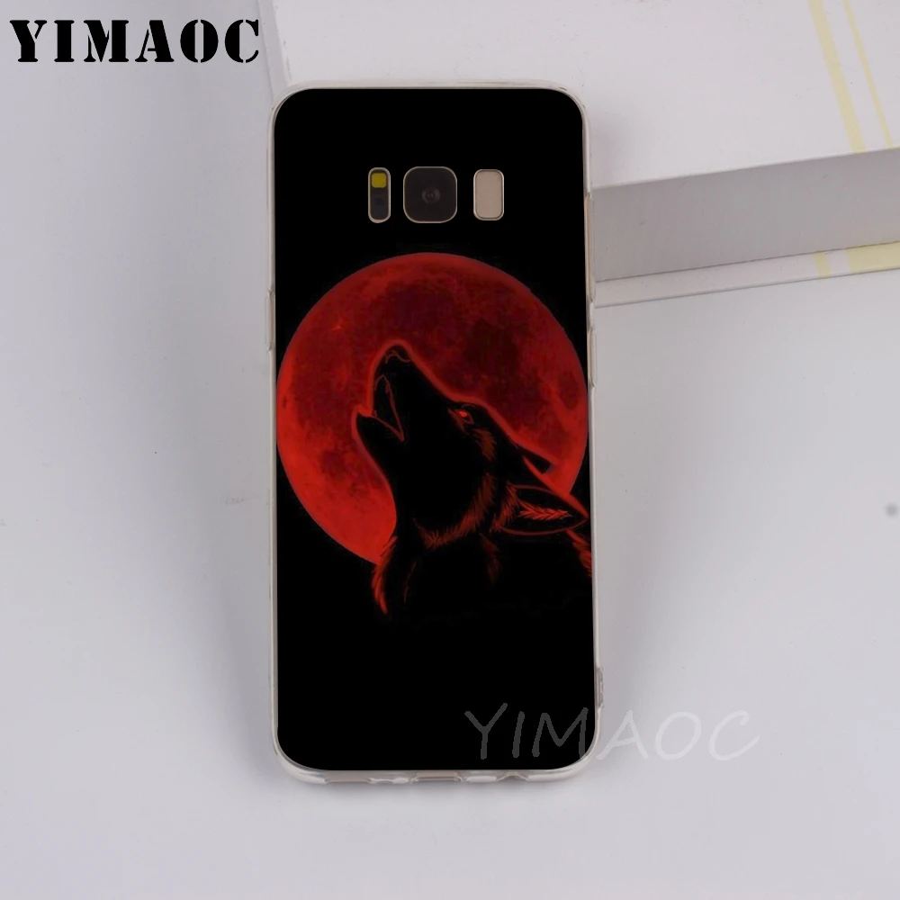 Мягкий силиконовый чехол YIMAOC Wolf Frog Pepe из ТПУ для Samsung Galaxy j3 j5 A5 2016 2017 A8 2018 Note 8 S7 edge S8