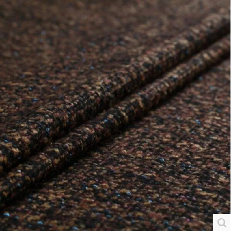 Цветная твидовая ткань в горошек шерсть 570 г на метр|wool fabric|tweed fabricfabric wool |