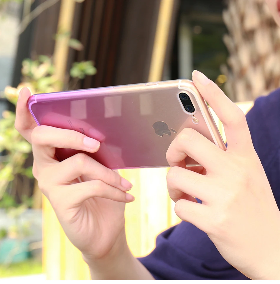 FLOVEME для iPhone 7 7 Plus 8 8 Plus Прозрачный Ультра Тонкий Мягкий ТПУ силиконовый чехол для iPhone 6 6 s Plus; iPhone 5 5S SE Капа чехлы чехол на айфон 7 6 5s 6s se чехол на айфон X for iphone x xs xs max xr case