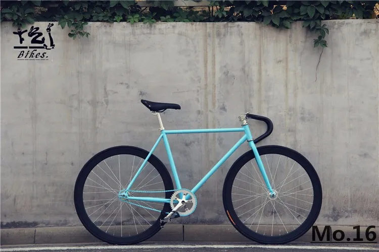 1 шт. fixie велосипед с фиксированной передачей 46 см 52 56 DIY односкоростной Дорожный