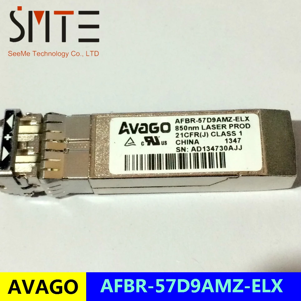 AVAGO AFBR 57D9AMZ ELX 850nm SFP + мультимодовый волоконно оптический модуль|optical module|fiber opticsfp