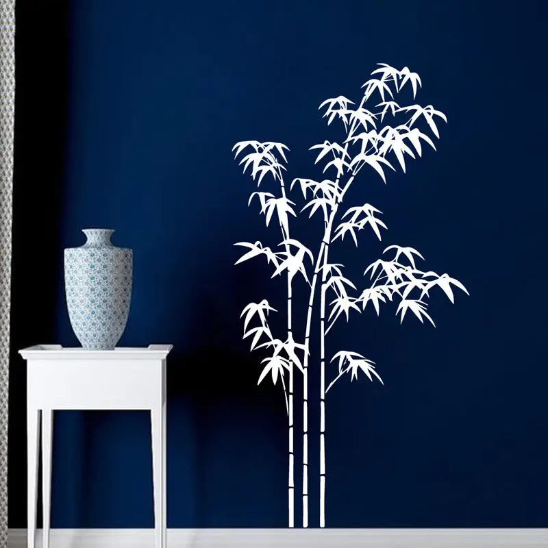 YOYOYU 40 colors Vinyl wall sticker Bamboo Plant Pattern Removeable Wall Decal Bedroom Saloon Home Decor Art Poster DIY ZX117 | Дом и сад