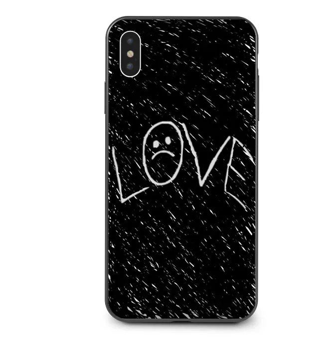 Xxxtentacion Lil Peep cry Baby rose bad vibes forever TPU чехлы для телефонов iPhone X 5 5s SE 6 6s Plus 7 8 XS XR