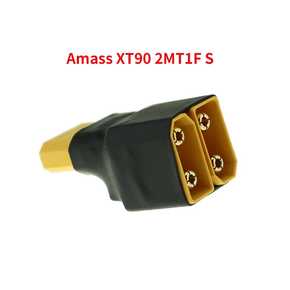 Amass XT90 Series Amass XT90PB XT60 серии адаптер конвертер разъем мужчин и женщин XT60/XT90 параллельный FPV Дрон батарея Разъем - Цвет: Amass XT90 Series