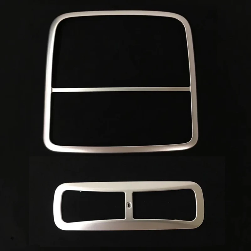 Car INTERIOR FRONT &amp REAR MAP READING LIGHT FRAME DECORATION COVER TRIM For Honda CRV CR-V 2017 2018 accessories Styling | Автомобили и