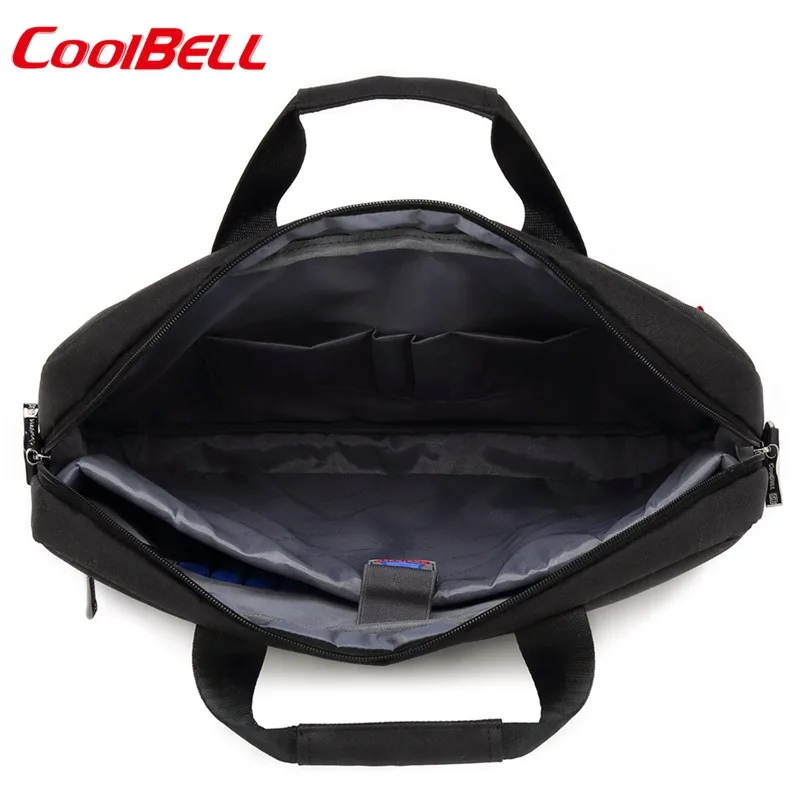 

COOLBELL Laptop bag for 15.6 " 17.3 notebook computer USB external charging port Shoulder Messenger Business Bag travel Handbag
