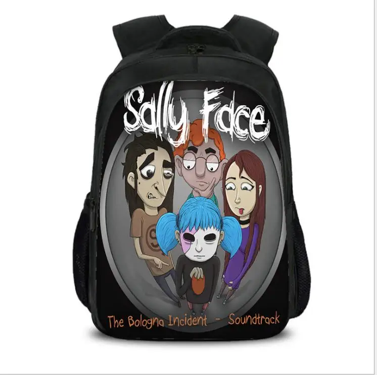 Рюкзаки Sally Face детские школьные сумки рюкзак с принтом для подростков сумка в