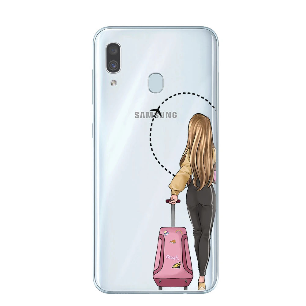 Чехол для телефона RUIXKJ Best Friends Samsung Galaxy A7 A9 A6 A8 Plus 2018 A10 A20 A30 A40 A50 A60 A70 A80 мягкий чехол
