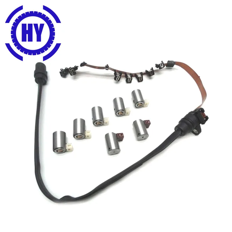 

01M 01N 01P Transmission Wiring Harness 7 Piece Solenoid Set Gasket Filter 75446RFK