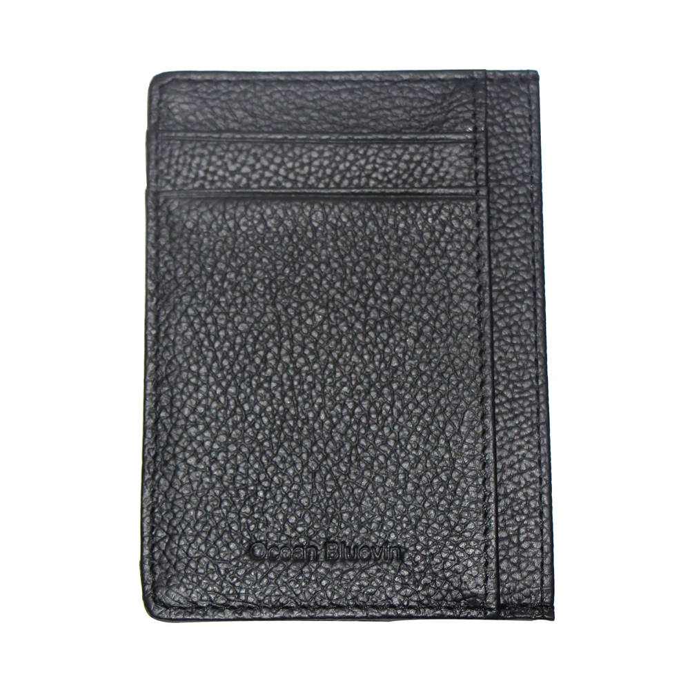 Ocean Bluevin Foreign Genuine Leather Mens ID Card Driver License Holders Quality Fashion Soft Credit Holder Cateira Wallet | Багаж и