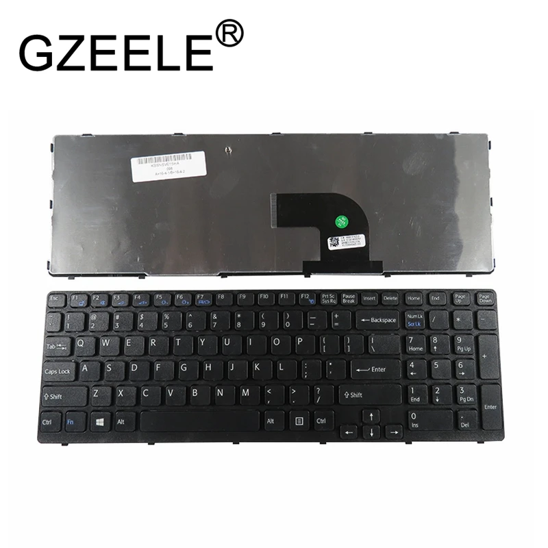 

GZEELE New for SONY VAIO E15 SVE 15 SVE15 SVE1511 SVE15111 SVE15113 laptop Black Keyboard US version