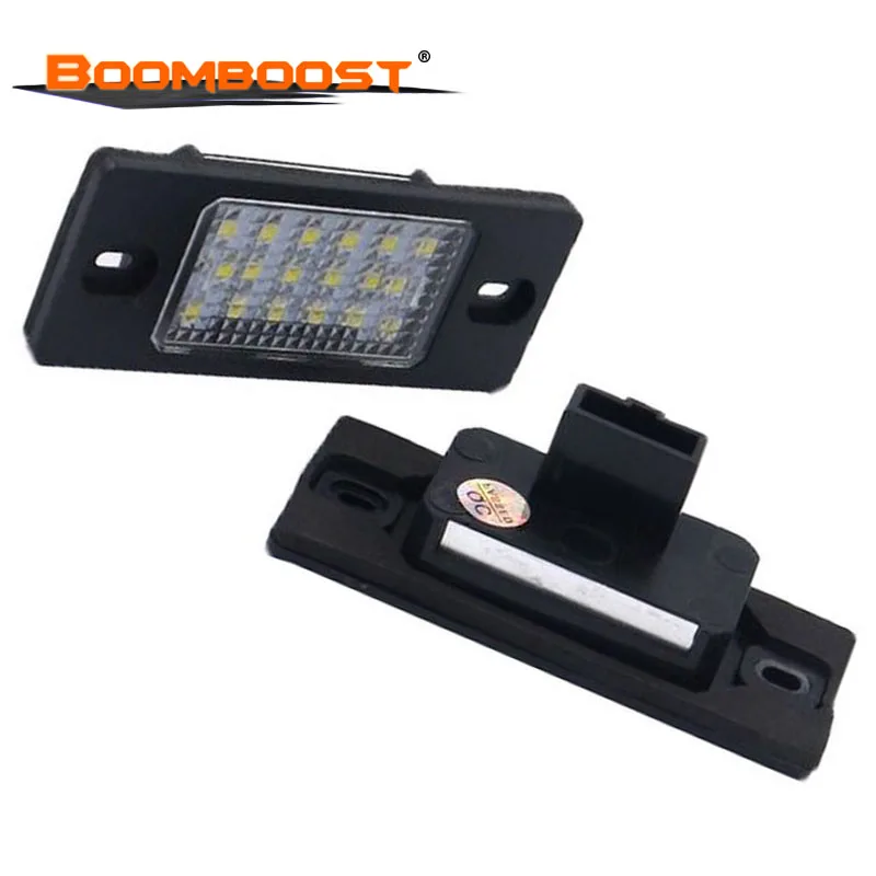 18 высокая мощность SMD LED 2 шт. номерной знак световая лампа для VW Touareg Passat Porsche Cayenne