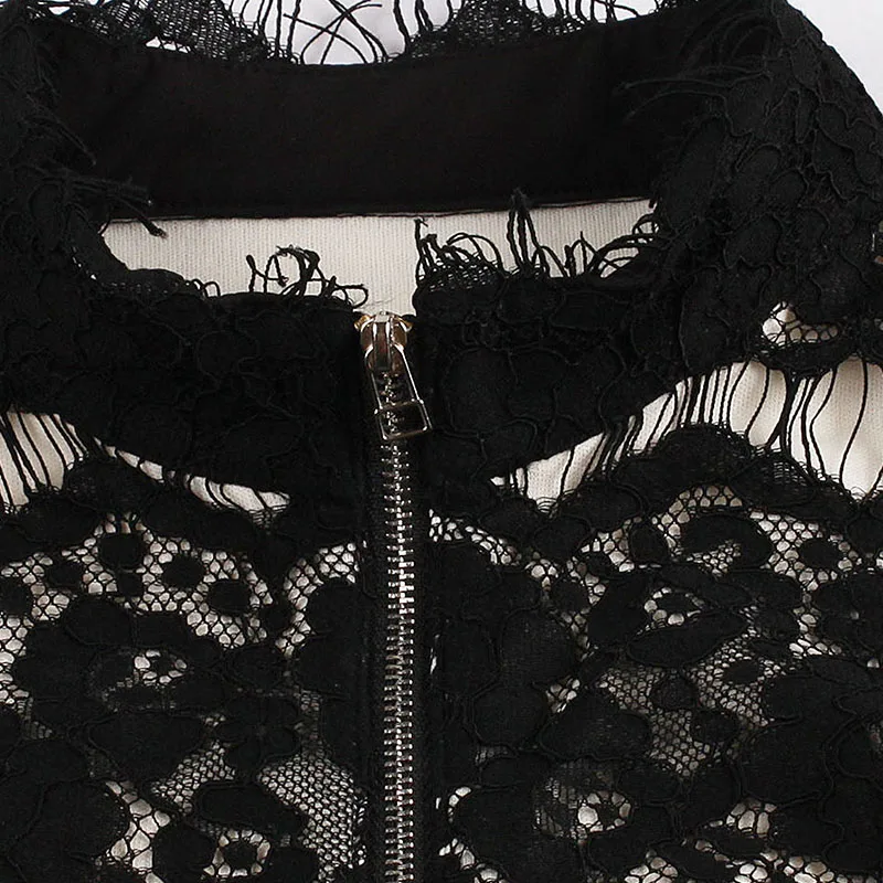 Sisjuly осень ретро лоскутное кружевное платье по колено вечерние длинный рукав