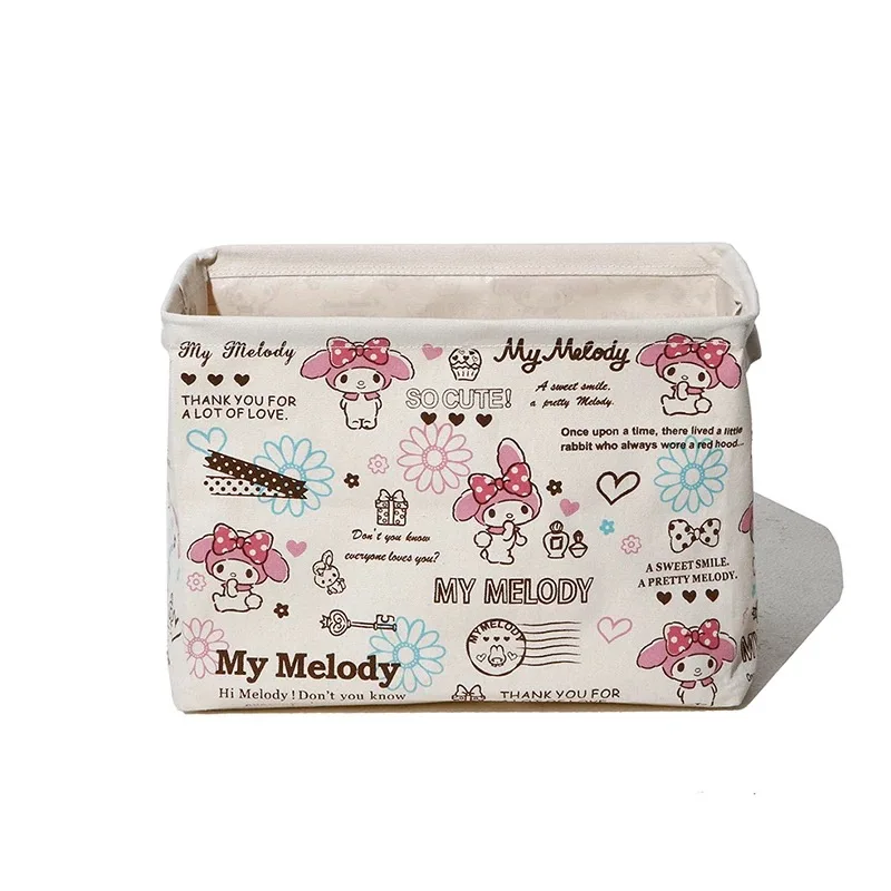 Холст мультфильм hello kitty My Melody Близнецы корзина для белья хранения грязной одежды сумки дома мелочи, сумка для хранения игрушек B68