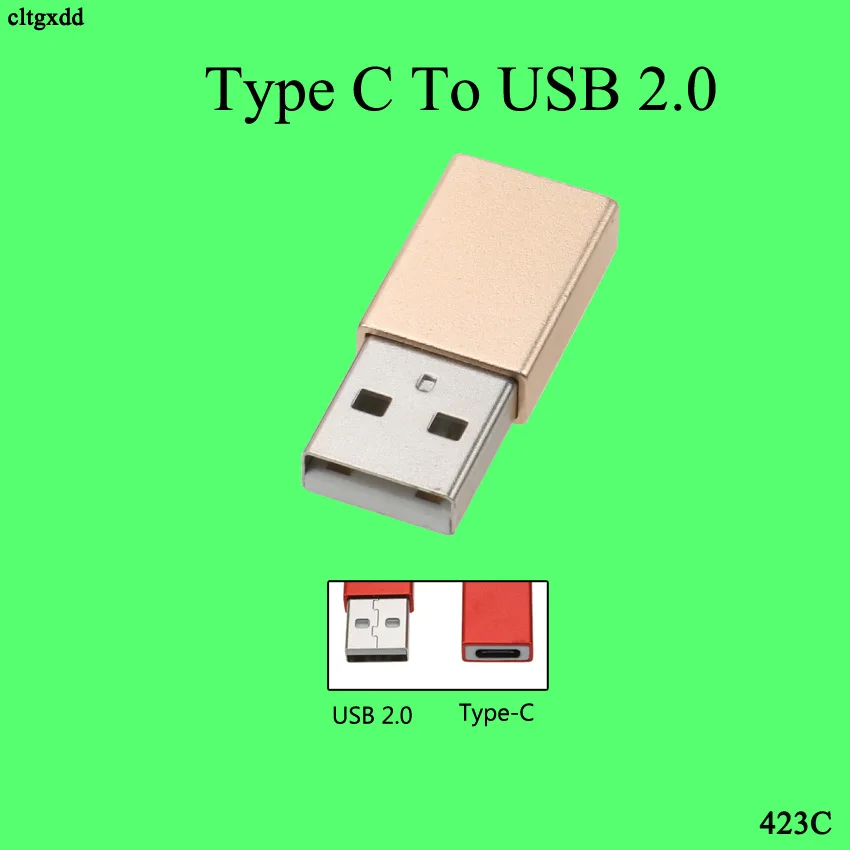 Адаптер cltgxdd Type C Переходник USB мама в 2 0 папа кабель OTG для Samsung Galaxy s8 s9 Huawei