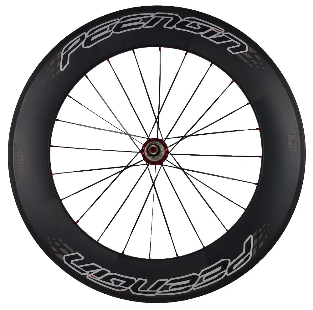 Ручная работа tech carbono road wheels triathlon carbon wheelset 700c 25 мм широкий U Профиль 80 мм колеса Novatec/R36 R13 DT 350 240s ступица