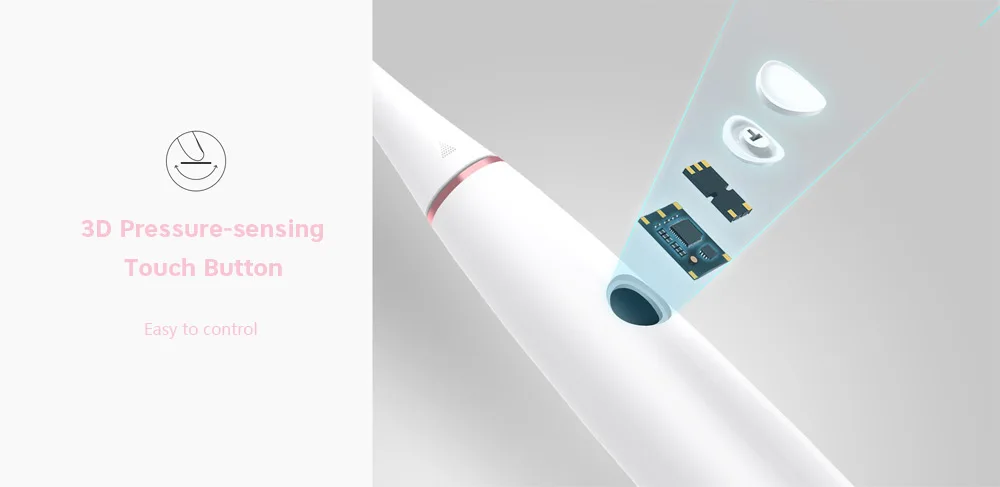 Oclean Air перезаряжаемая звуковая электрическая зубная щетка интеллектуальное управление приложением с чувствительной к давлению кнопкой электрическая зубная щетка