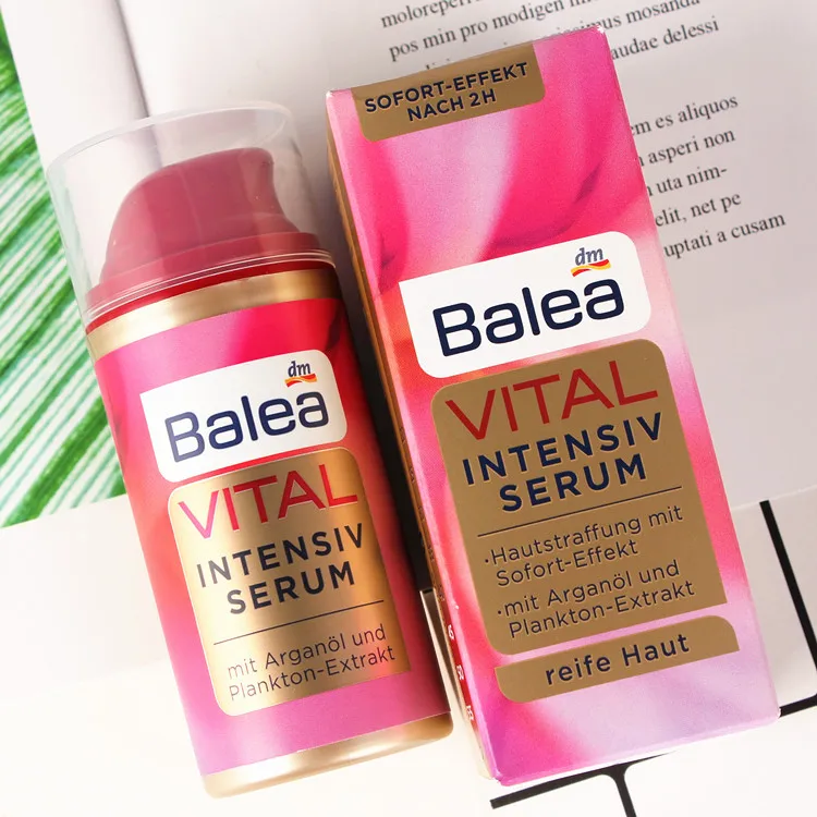 Balea Vital Baobab Интенсивная сыворотка для женщин 40 + лет подтяжка кожи омолаживающие