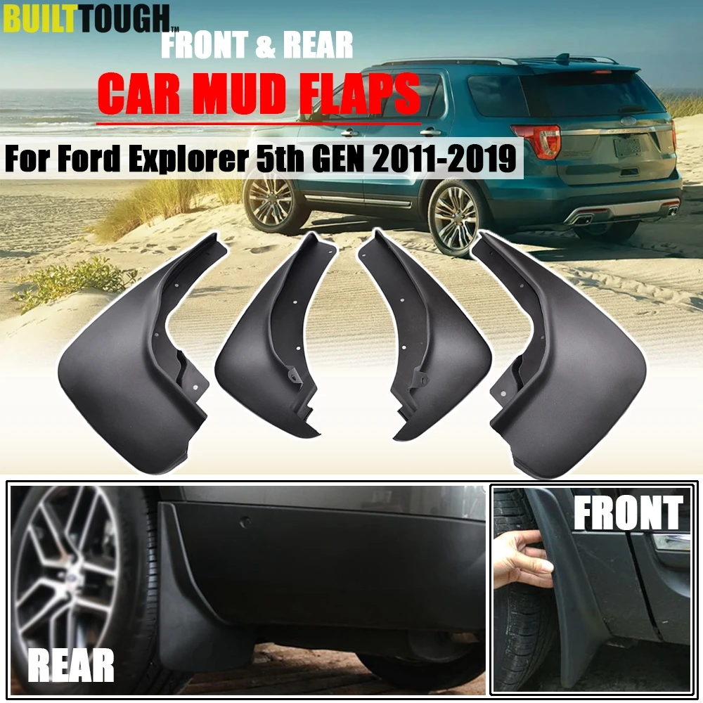 Брызговики автомобильные для Ford Explorer 2011 2019 пятого поколения брызговиков