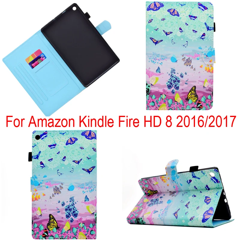 Мягкий силиконовый чехол из ТПУ для Amazon Fire HD8 2016 HD 8 дюймов 2017 2018 2019 fire сумка|cover for