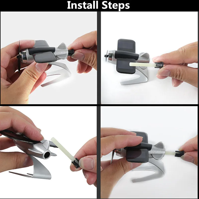 Автомобильный парфюм модель самолета с солнечной батареей освежитель воздуха