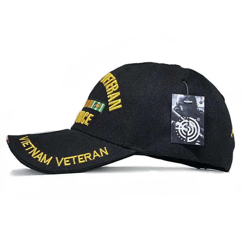 Брендовая Повседневная винтажная хлопковая кепка WW2 Vietnam Gorras запоминающаяся