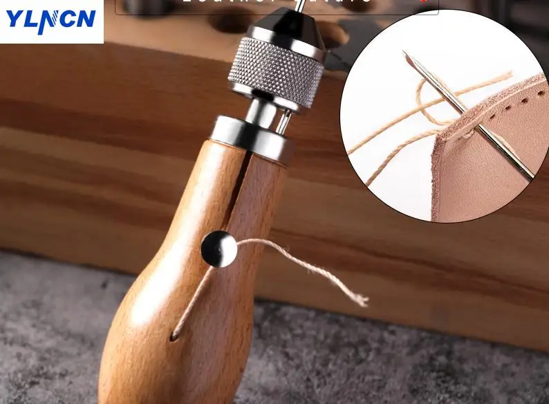 Швейная машина для кожи ручной работы сделай сам перфорация швов швейная нить с