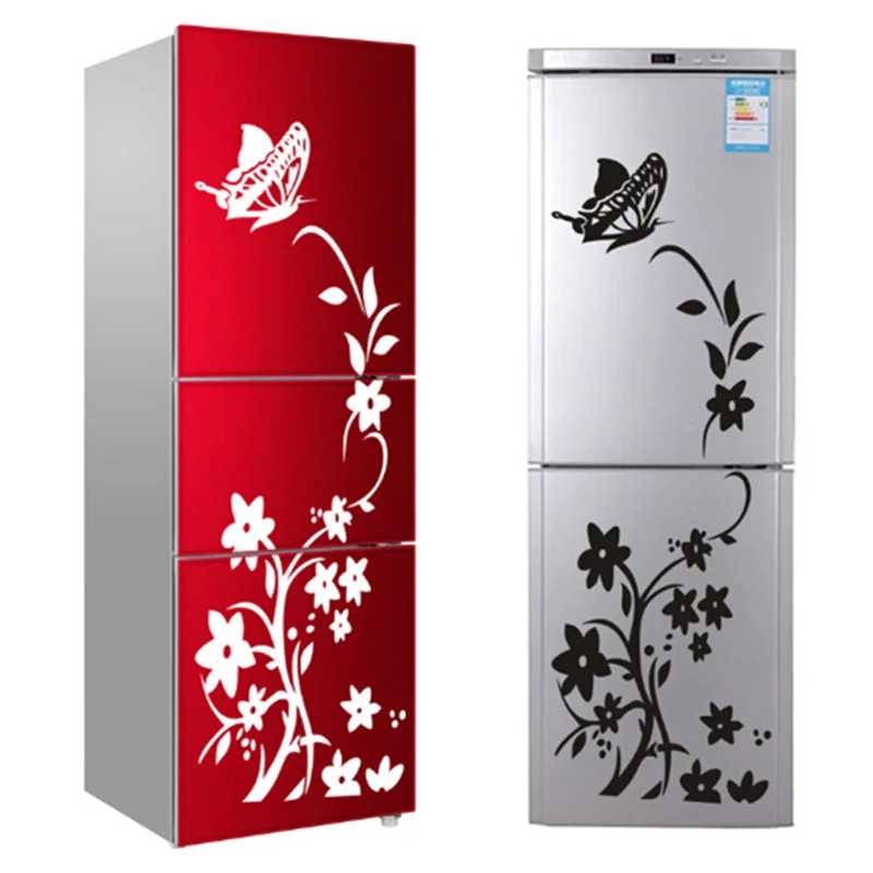 Refrigerator sticker 3D стены Стикеры для дома DIY Декор стен декоративные наклейки ПВХ обои наклейки на стены/стикер на клейкой основе для детской комнаты Наклейка на холодильник наклейка на холодильник декор для дома - Цвет: Refrigerator sticker