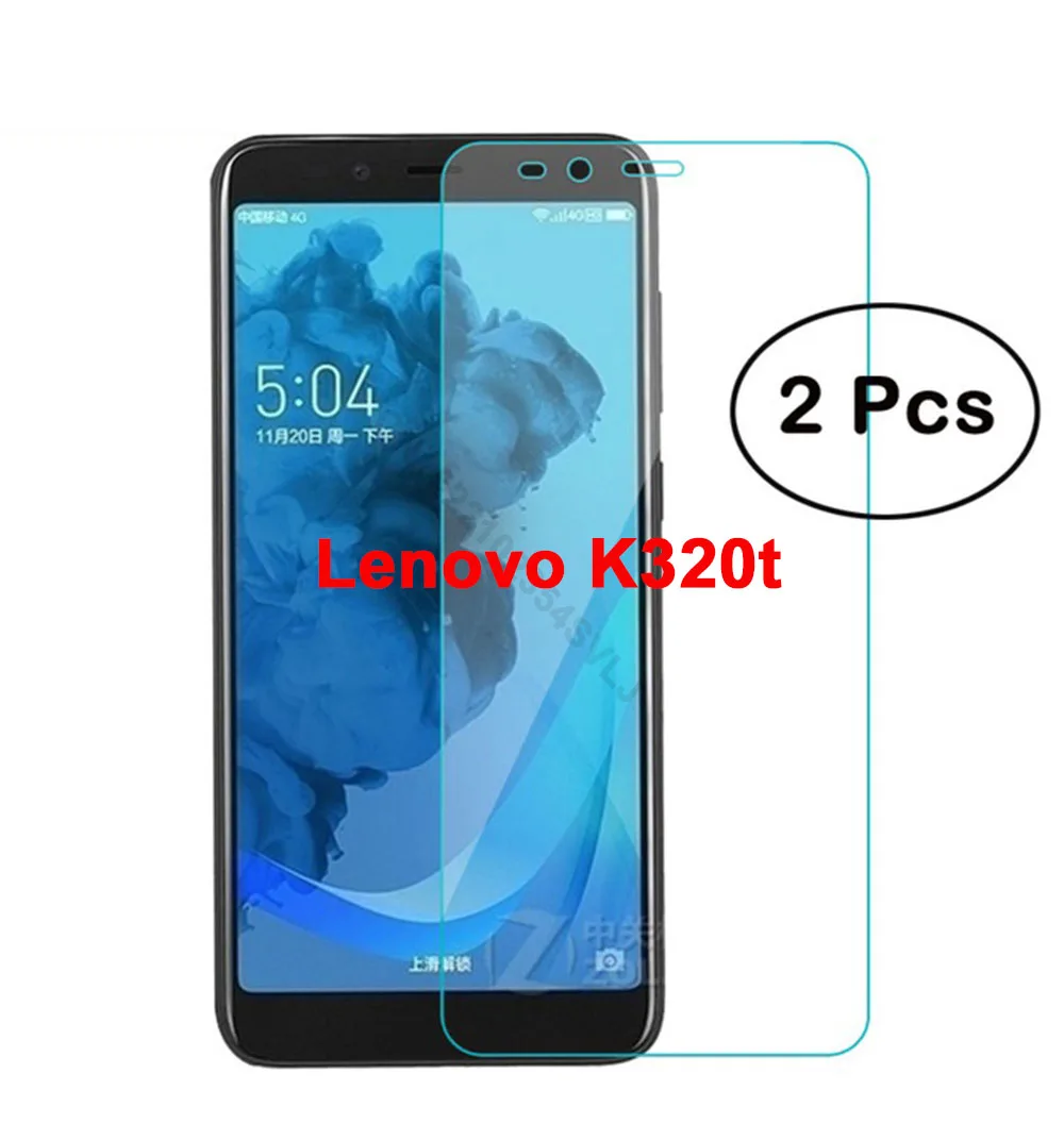 2 шт. закаленное Стекло для lenovo K320t Защитная пленка экрана 9h 2.5D телефон защитный
