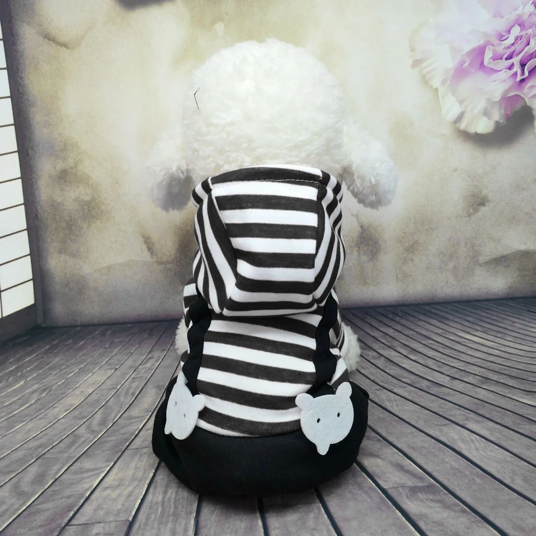 Комбинезоны для собак мягкий Pet Jean Colthes костюм для маленьких средних собак Одежда для йоркширских терьеров зимний комбинезон для собак кошек теплый