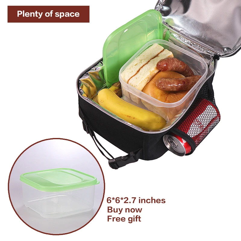 Премиум термоизолированная мини-сумочка для завтрака | школьный Ланч-бокс