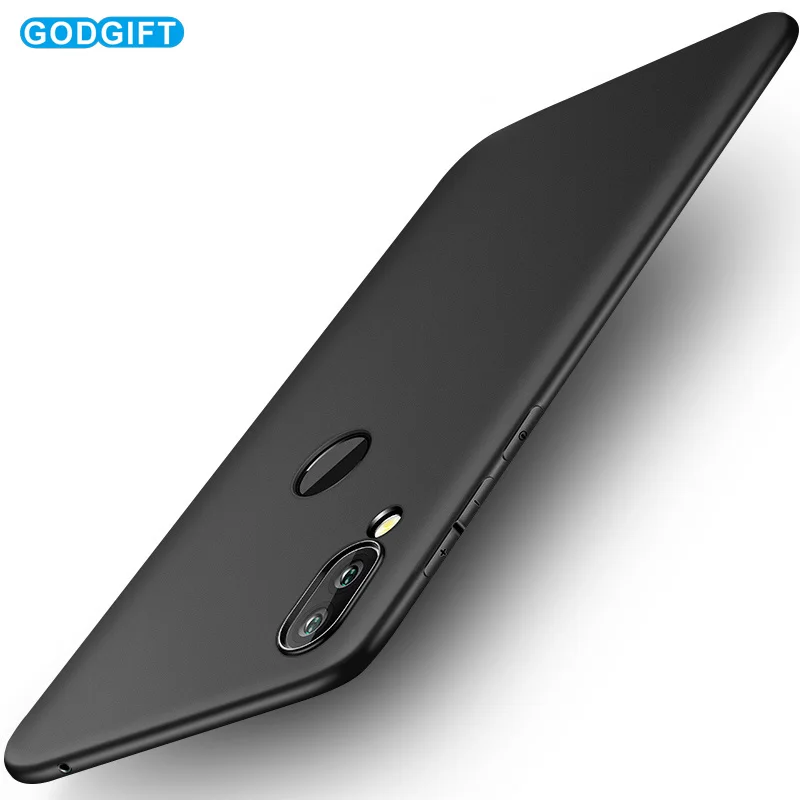 Чехол для Huawei P Smart 2019 силиконовый мягкий чехол PSmart Plus телефона защитная задняя