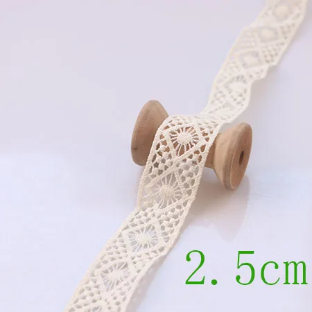 4yard 4 ярда швейная ткань DIY цвета слоновой кости кремовый черный отделка хлопок крючком кружевная ткань лента ручной работы аксессуары ремесло 11021 - Цвет: 4yard