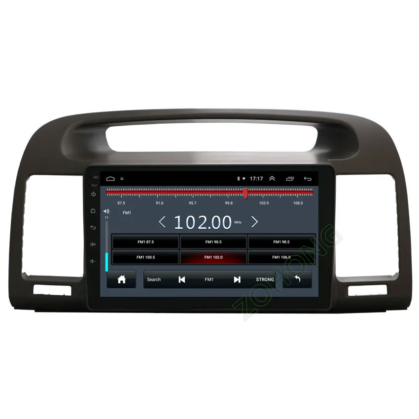 DSP36EQ 2.5D Android автомобильный мультимедийный dvd-плеер для Toyota Camry 2002 2003 2004 2005 2006 авто автомобильный радиоприемник с навигацией GPS WI-FI