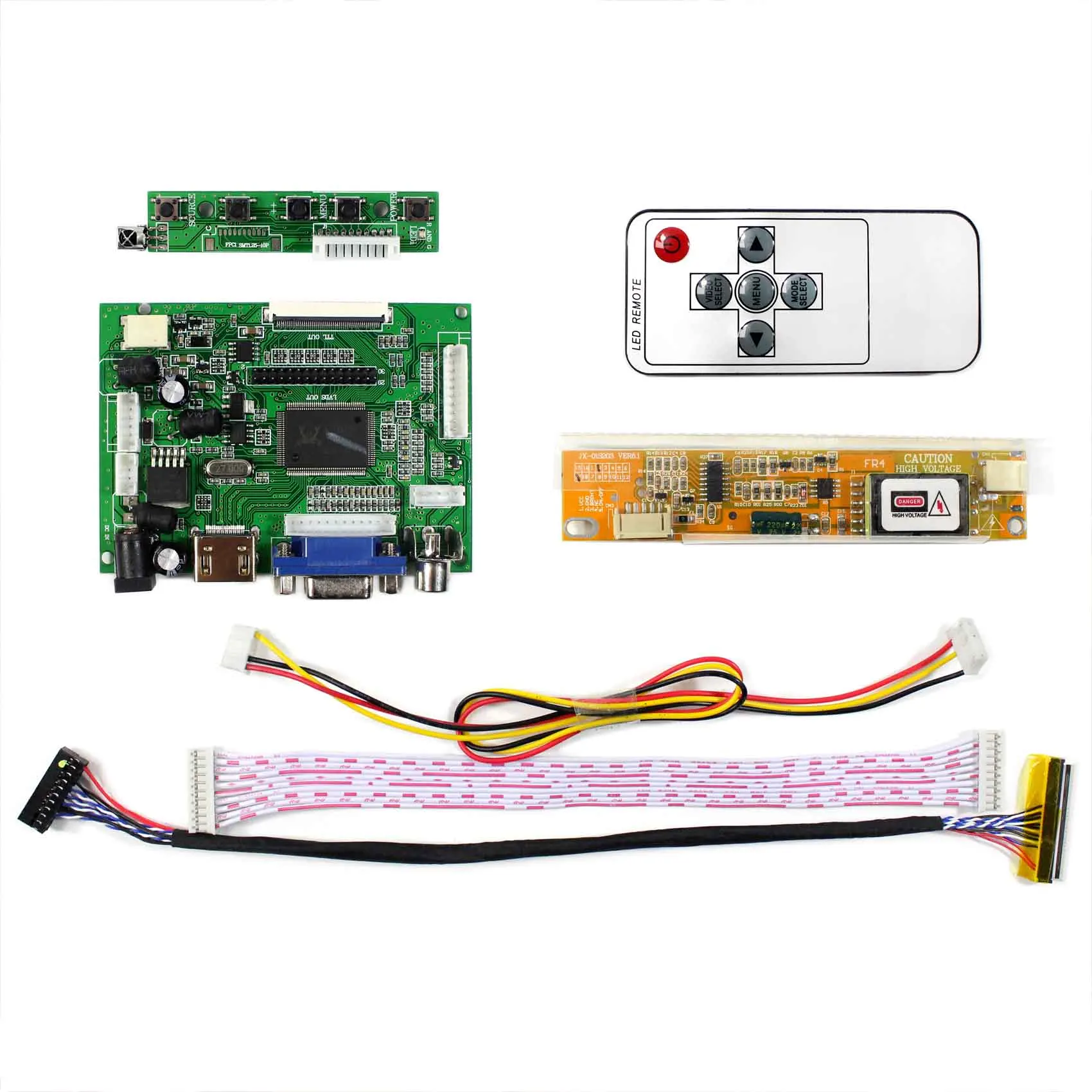 HD MI + VGA 2AV драйвер платы с 15 дюймов 1024x768 ЖК-дисплей панели LP150X09 B150XG02 LTN150XB B150XG05 B150XG09 |