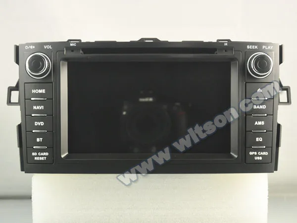 WITSON Android 9 1 2 Гб RAM 16 FLASH CAR RADIO для TOYOTA AURIS 2007 2011 GPS Авто Стерео навигация + DAB OBD TPMS DVR