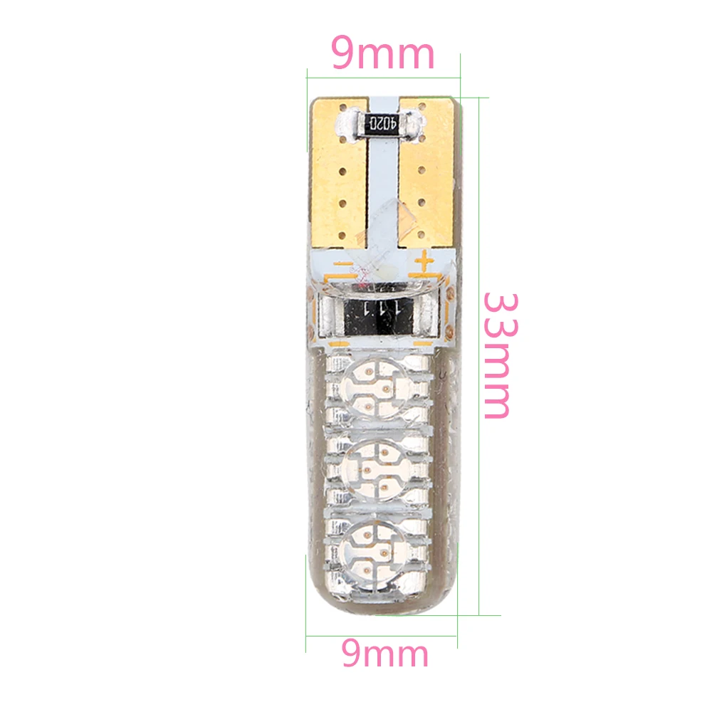 YM E Bright 2 шт. T10 печатная плата 194 168 5050 6 SMD W5W Кремниевая лампа для чтения 12 В