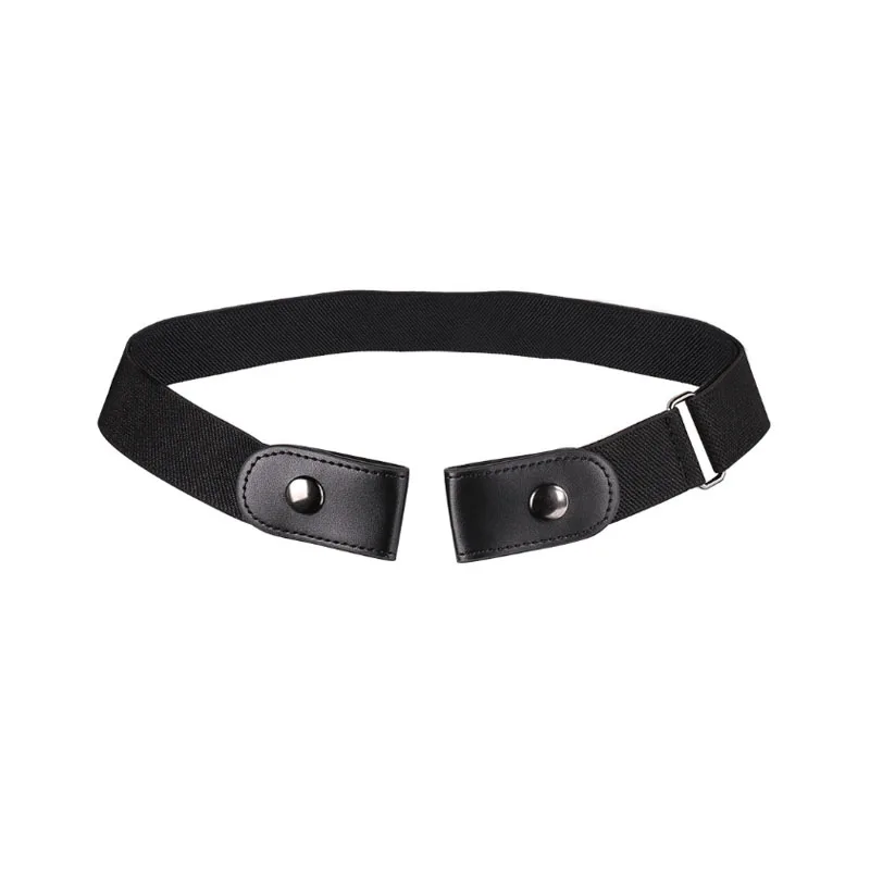 Buckle-Free Stretch Elastic Waist Belt For Jean Pants Dress Women Men No Bulge Hassle ceinture femme cinturones para mujer | Аксессуары