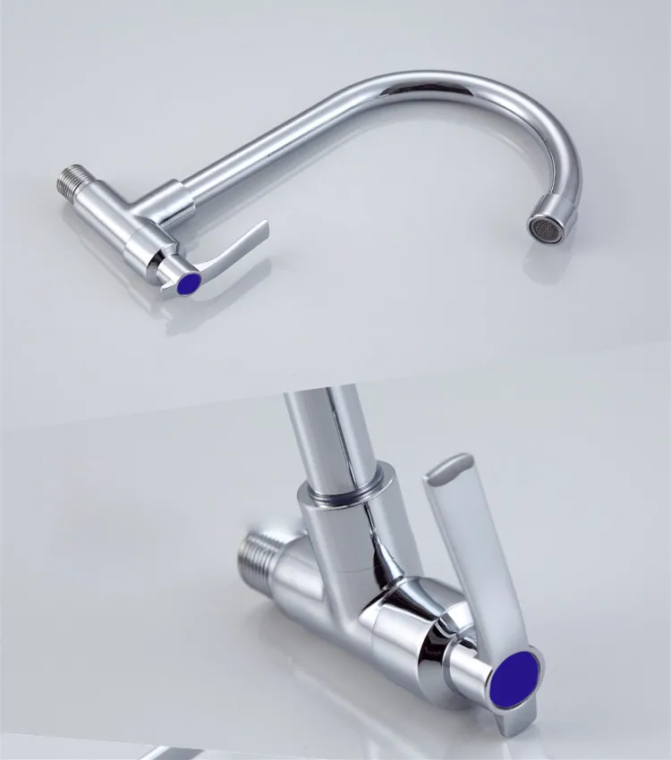 Смеситель для холодной кухонной мойки из цинкового сплава|Смесители кухни| |