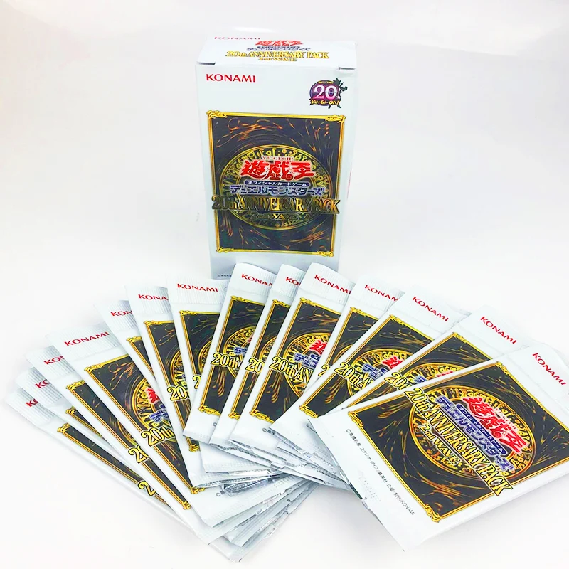 Yu-Gi-Oh! 20th Юбилей возраста коллекция упаковке полная вспышка вспышки пакет карточная игра Аниме игра юджиох карты AP02 20AP