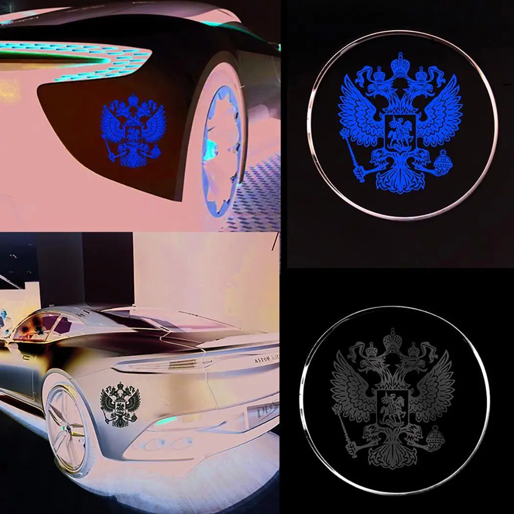 Российский флаг орел эмблема шаблон самоклеющиеся наклейки для автомобиля