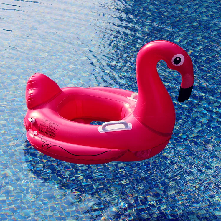 70cm children size Giant unicorn Inflatable Flamingo Ride-On Pool Toy Float Swim Ring Holiday Water Fun floating row | Спорт и