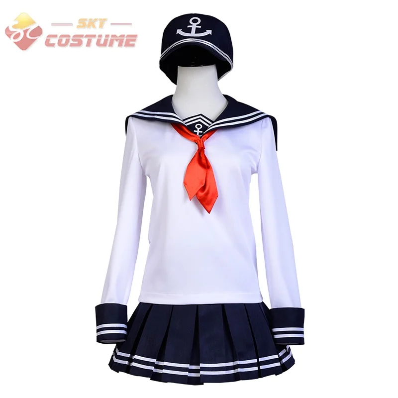 Коллекция Kantai костюм для косплея моряка девочек Akatsuki на заказ новинка|sailor