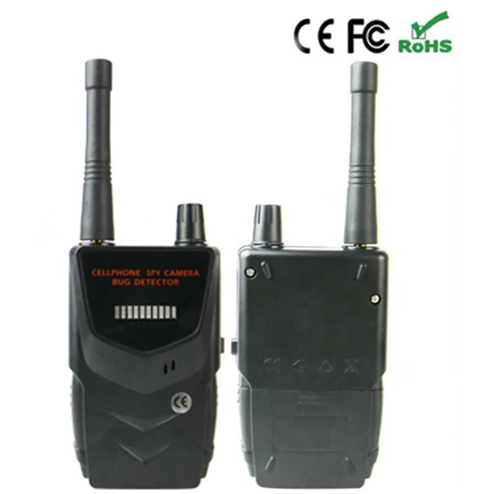 Wireless Mobile Signal Detectors Hidden Bug Cellphone Signals Detector(800-1500mHz,1800-2500MHZ,Black)