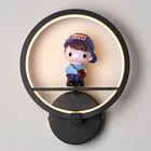 Светодиодная настенная лампа с регулируемой яркостью, 2,4 ГГц