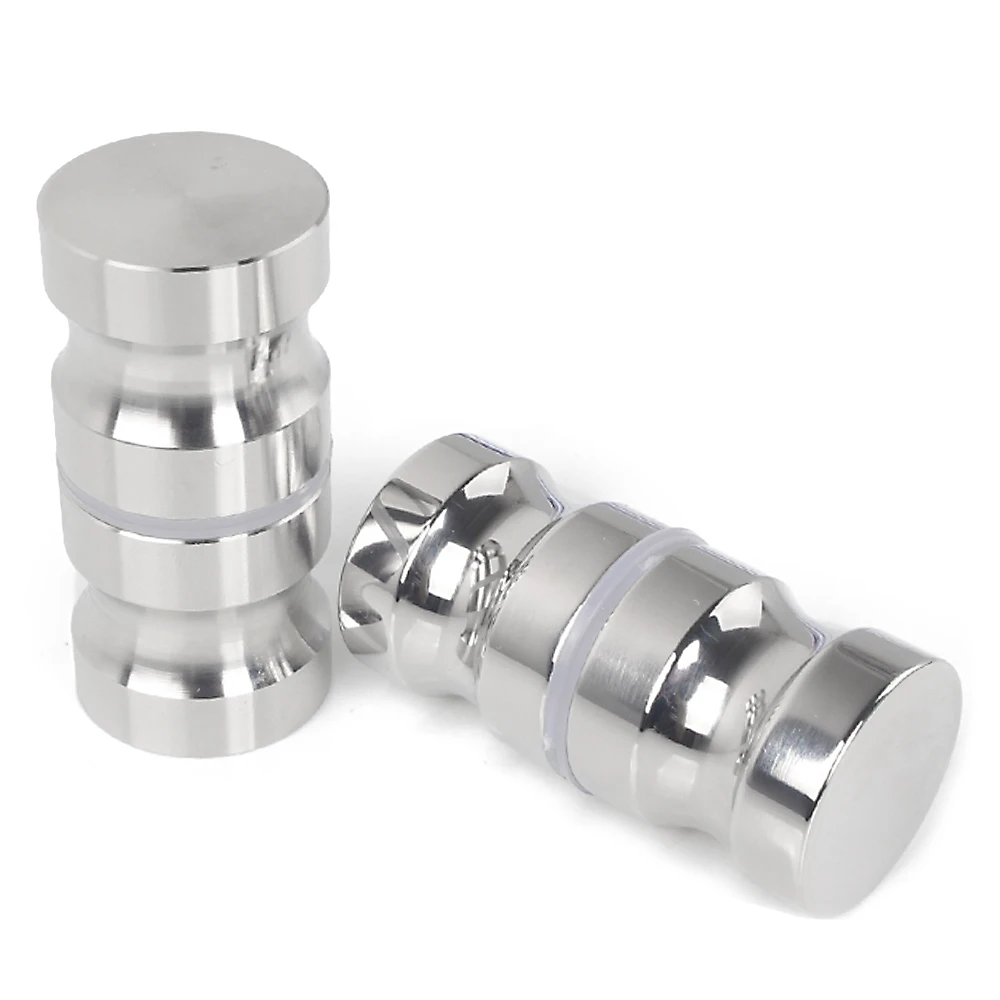 1 шт. ручка для стеклянной двери с одним отверстием из нержавеющей стали душа