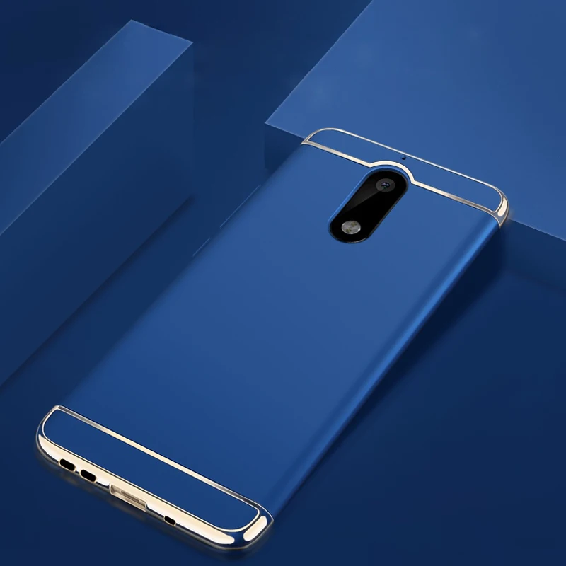 Для Nokia 6 2017 чехол Роскошный 3в1 полная защита сумки для телефона задняя оболочка TA