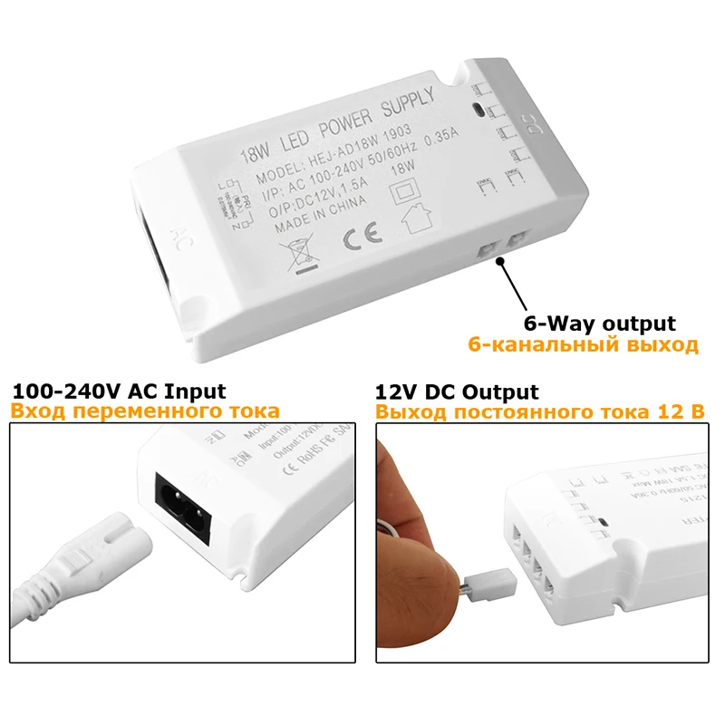 136pcs led cabinet light 2w with 12v power adapter indoor lighting for under kitchen cabinet home wardrobe showcase lamp decor free global shipping